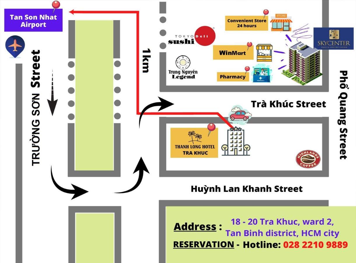 Thanh Long Hotel - Tra Khuc Ho Si Minh-város Kültér fotó